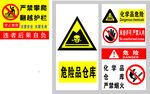 危险品仓库警示标识