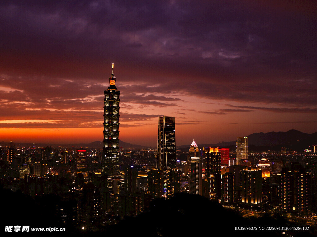 城市夜景风光