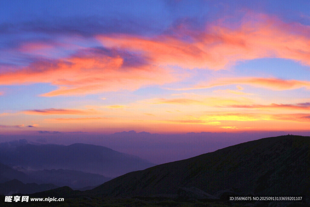 太白山日出