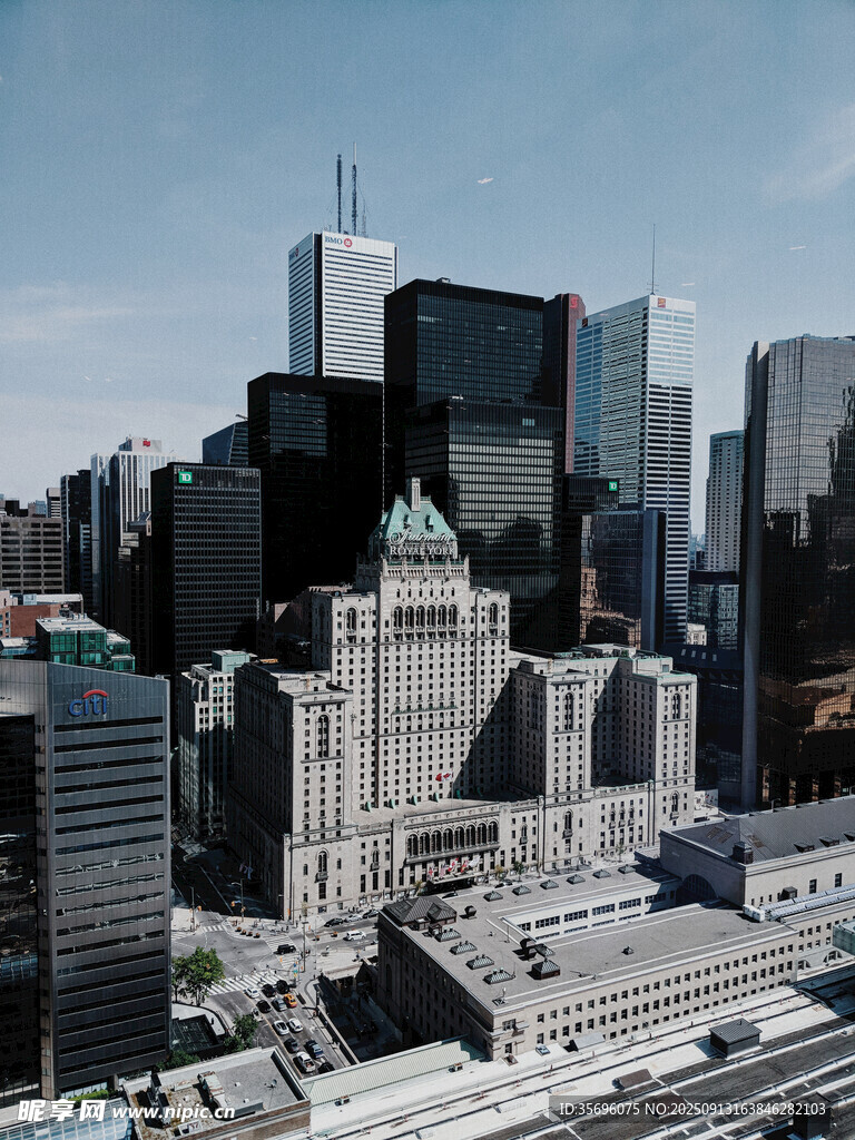 现代都市高楼景观