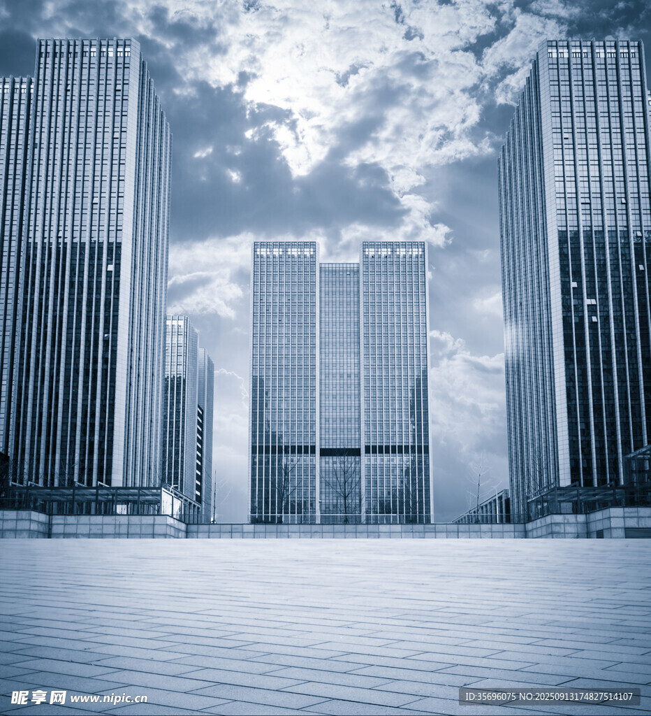 现代都市高楼景观