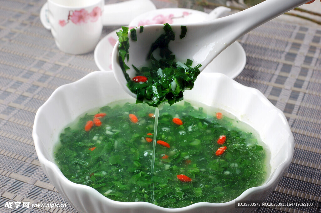 翡翠青菜羹青疏羹
