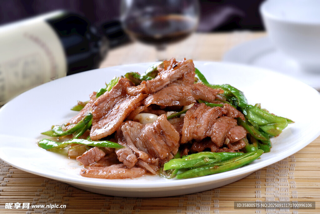 青椒炒牛肉
