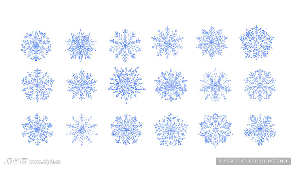 雪花图案