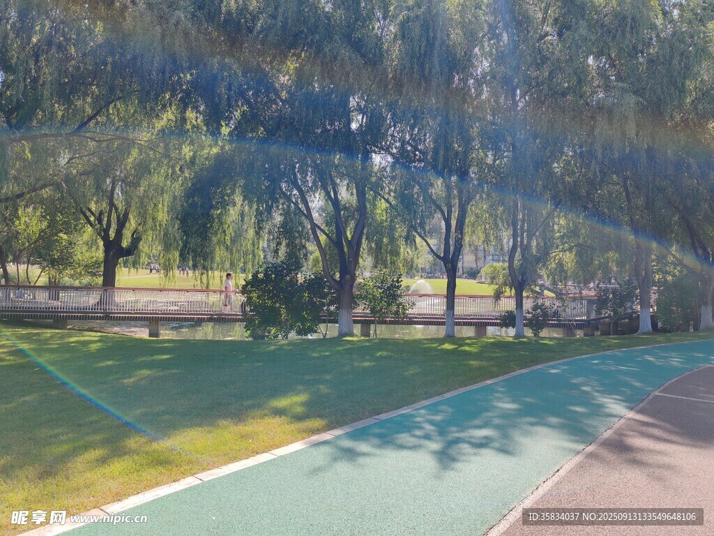 户外多彩运动场地景观