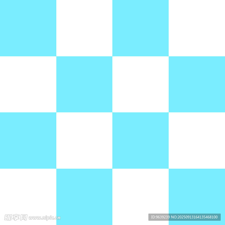蓝白棋盘格图案背景