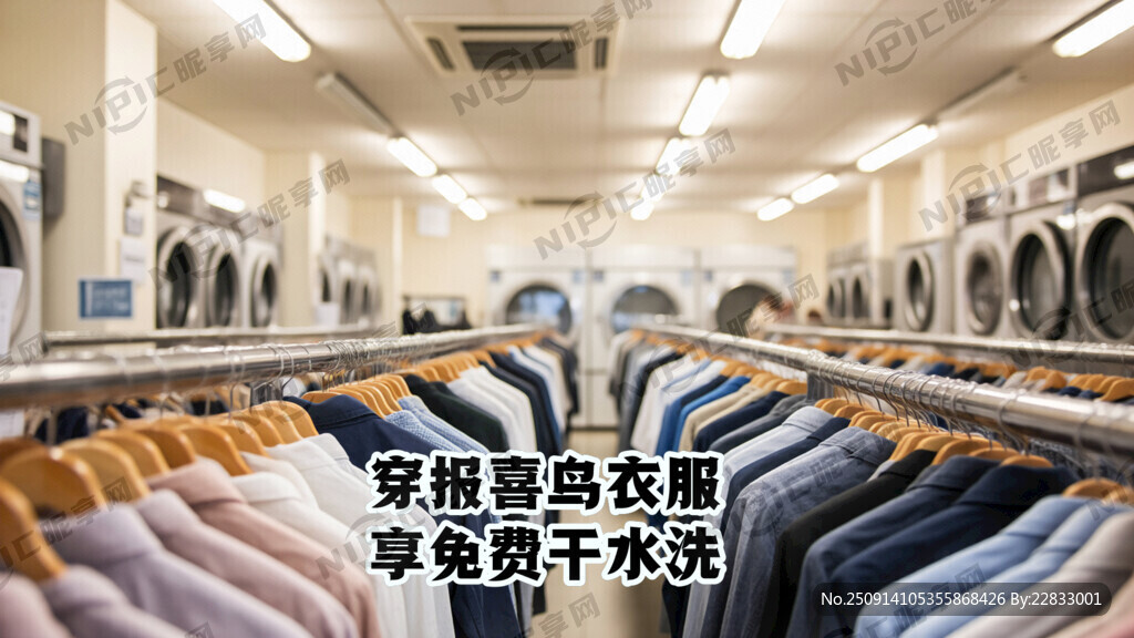 穿报喜鸟衣服享免费干水洗