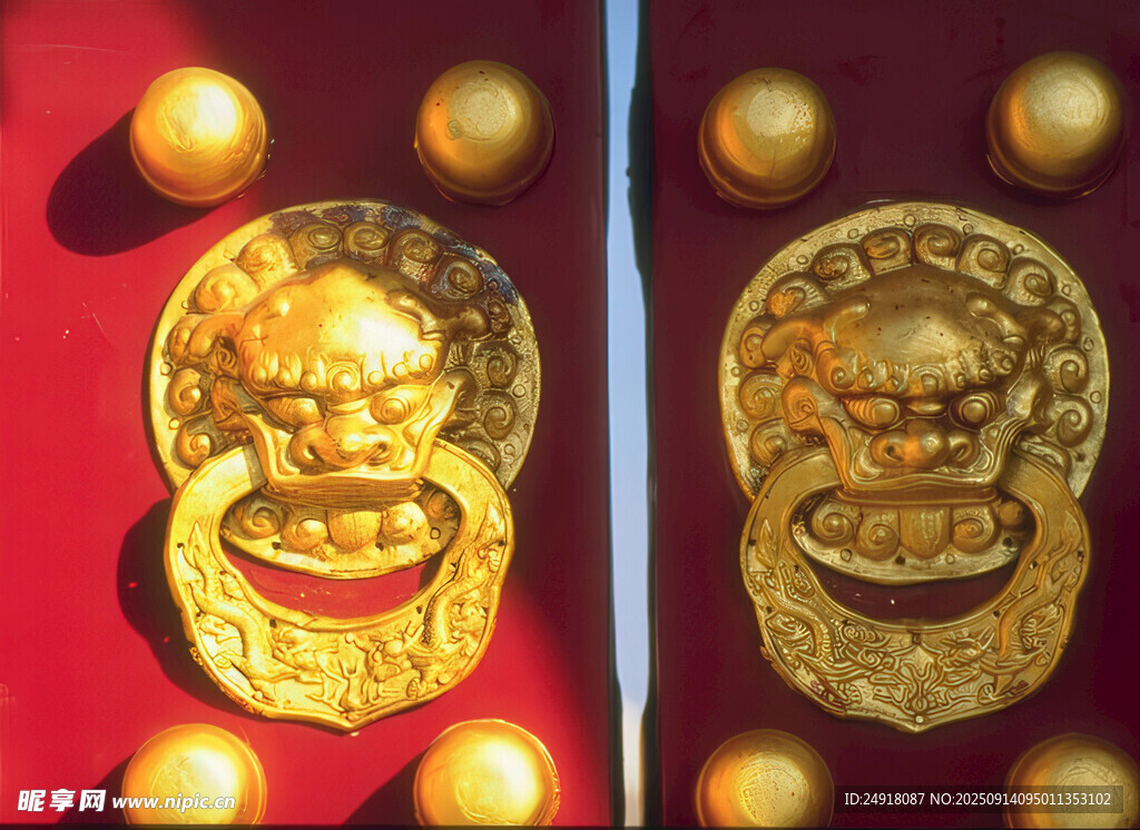 中式古典门环尽显古韵