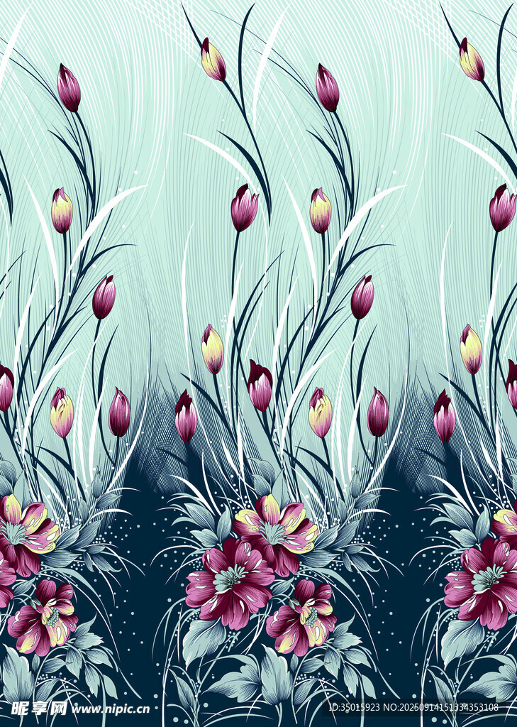 定位花