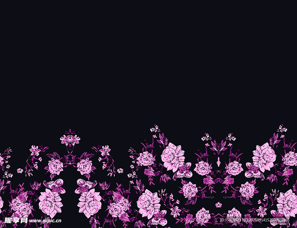 手绘花