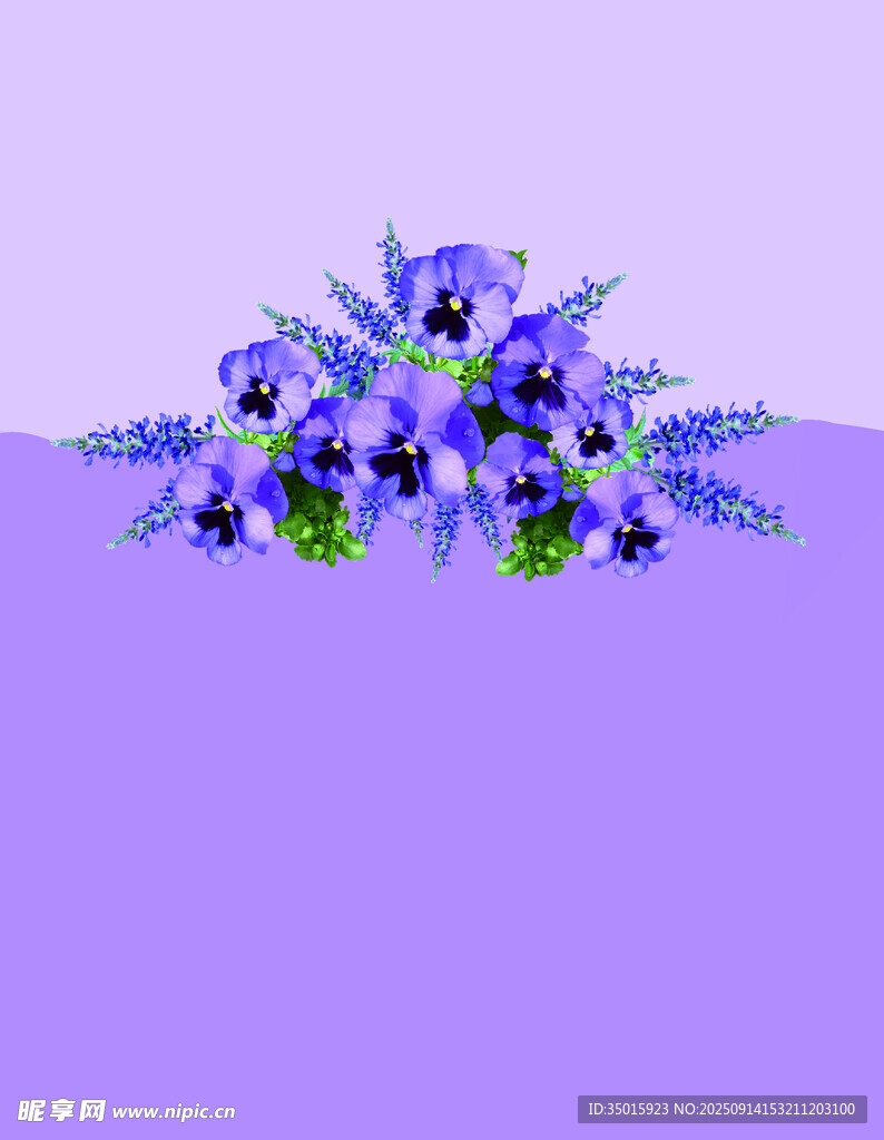 定位花