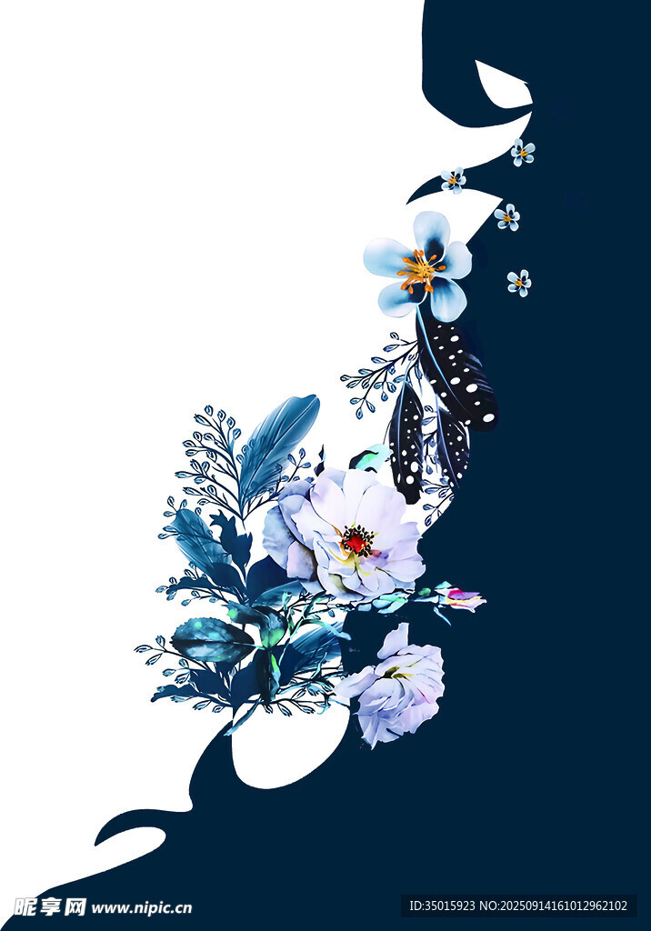 定位花
