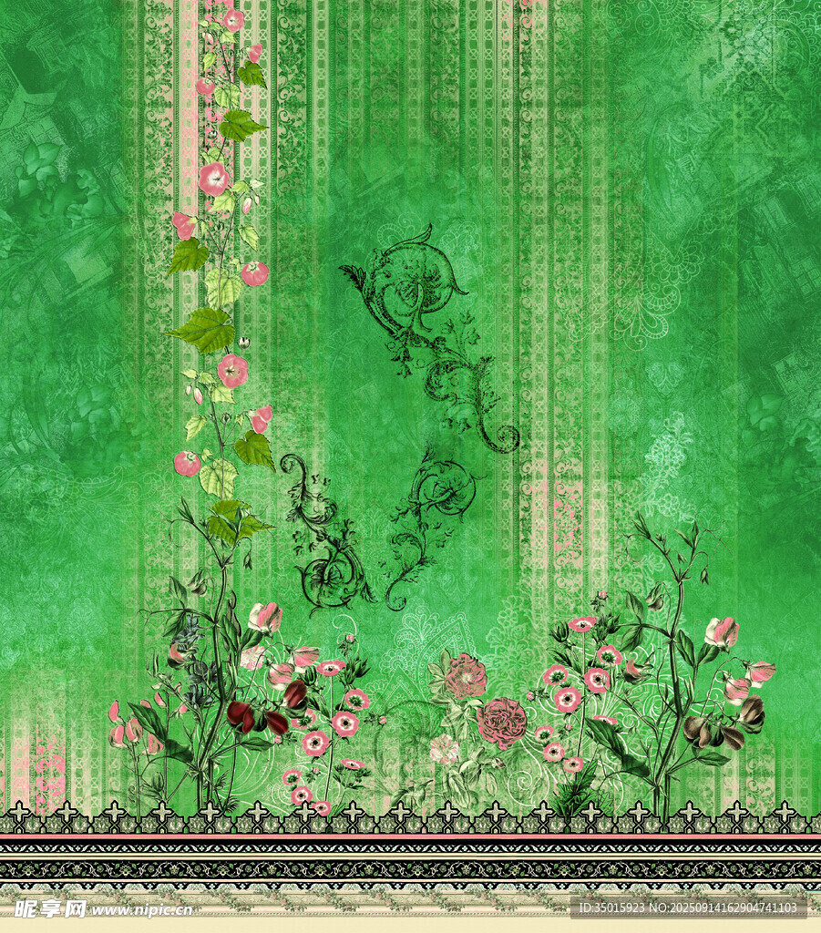 定位花