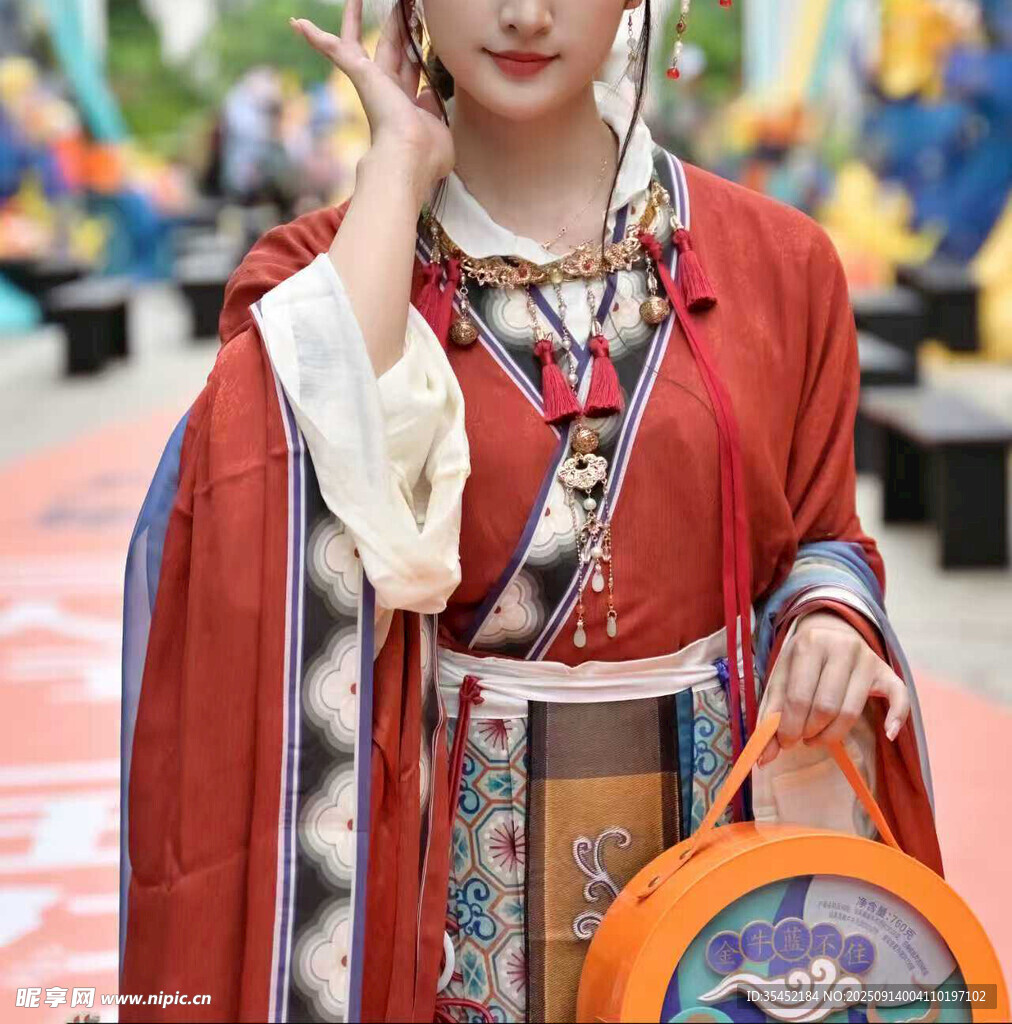 休闲的女孩