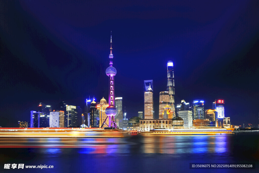 上海外滩璀璨夜景