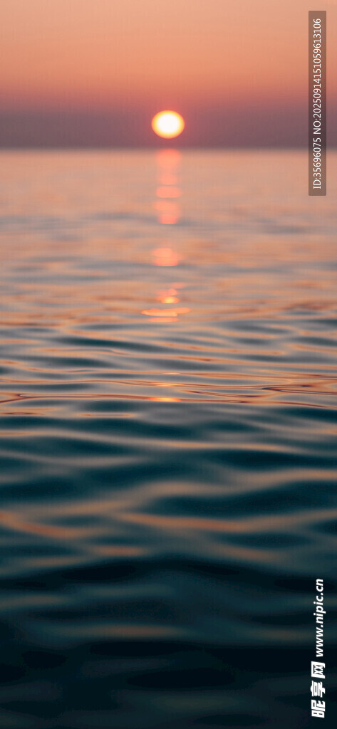 海上日落美景