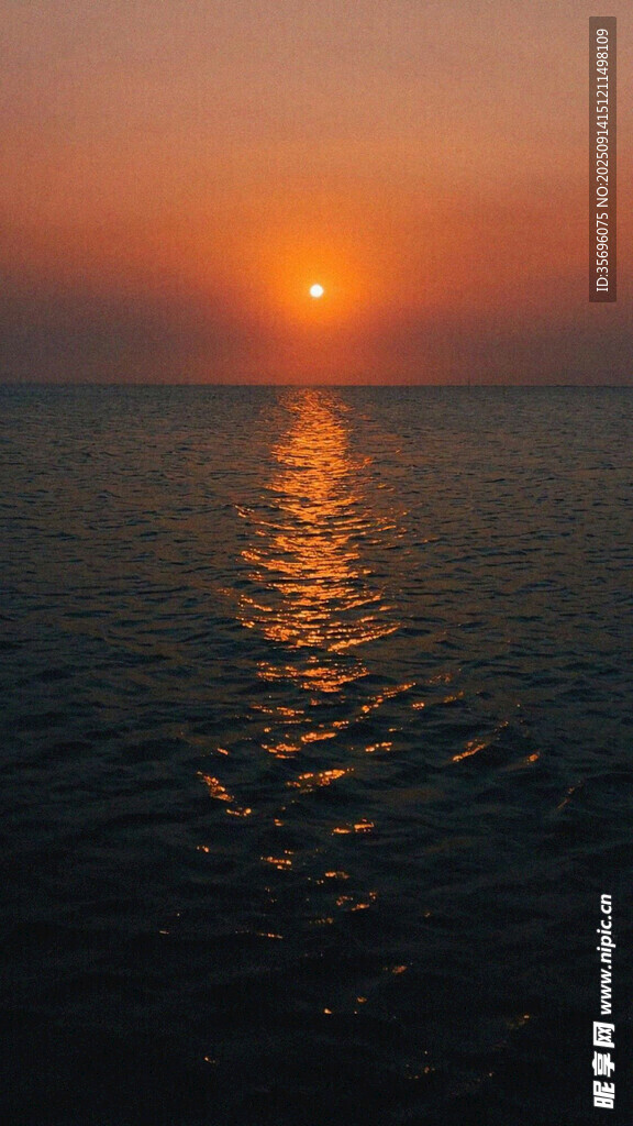 海上日落美景
