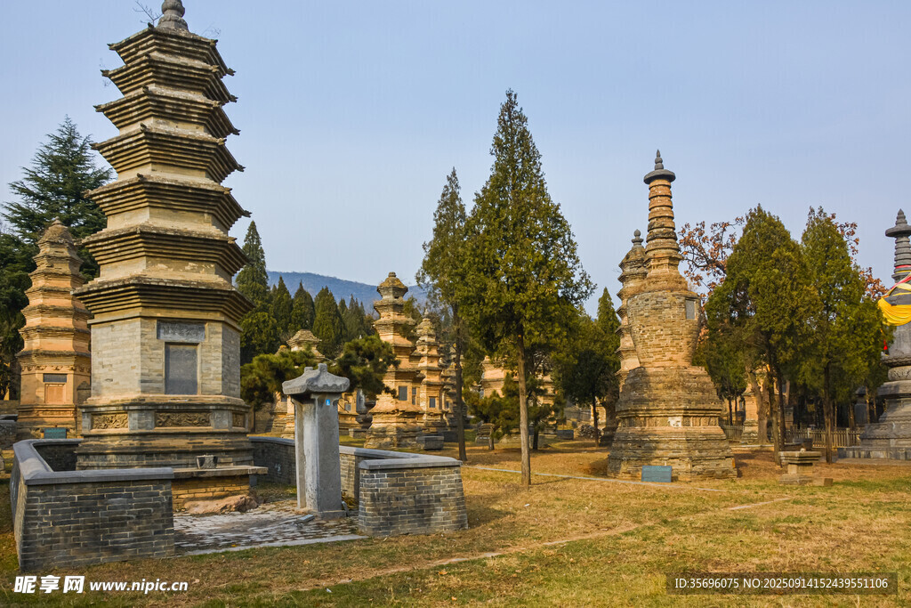 河南郑州少林寺风光