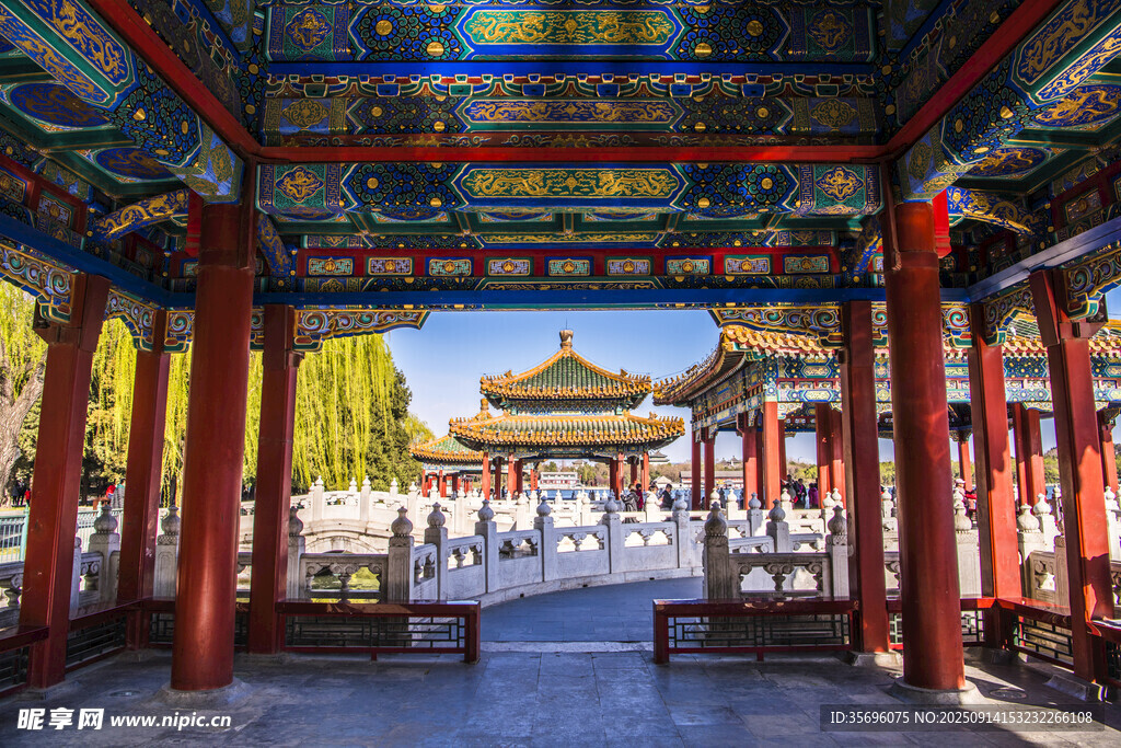 北海公园古建筑