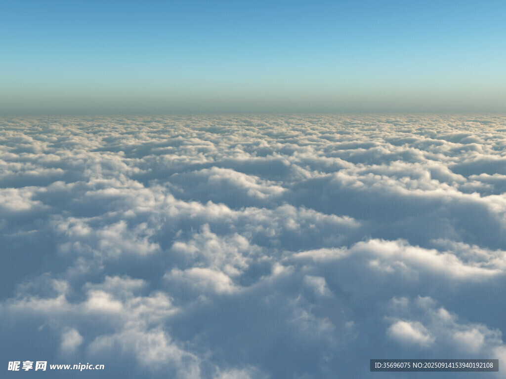 高空云海美景