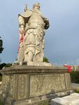 关公 关羽 古代武将雕像