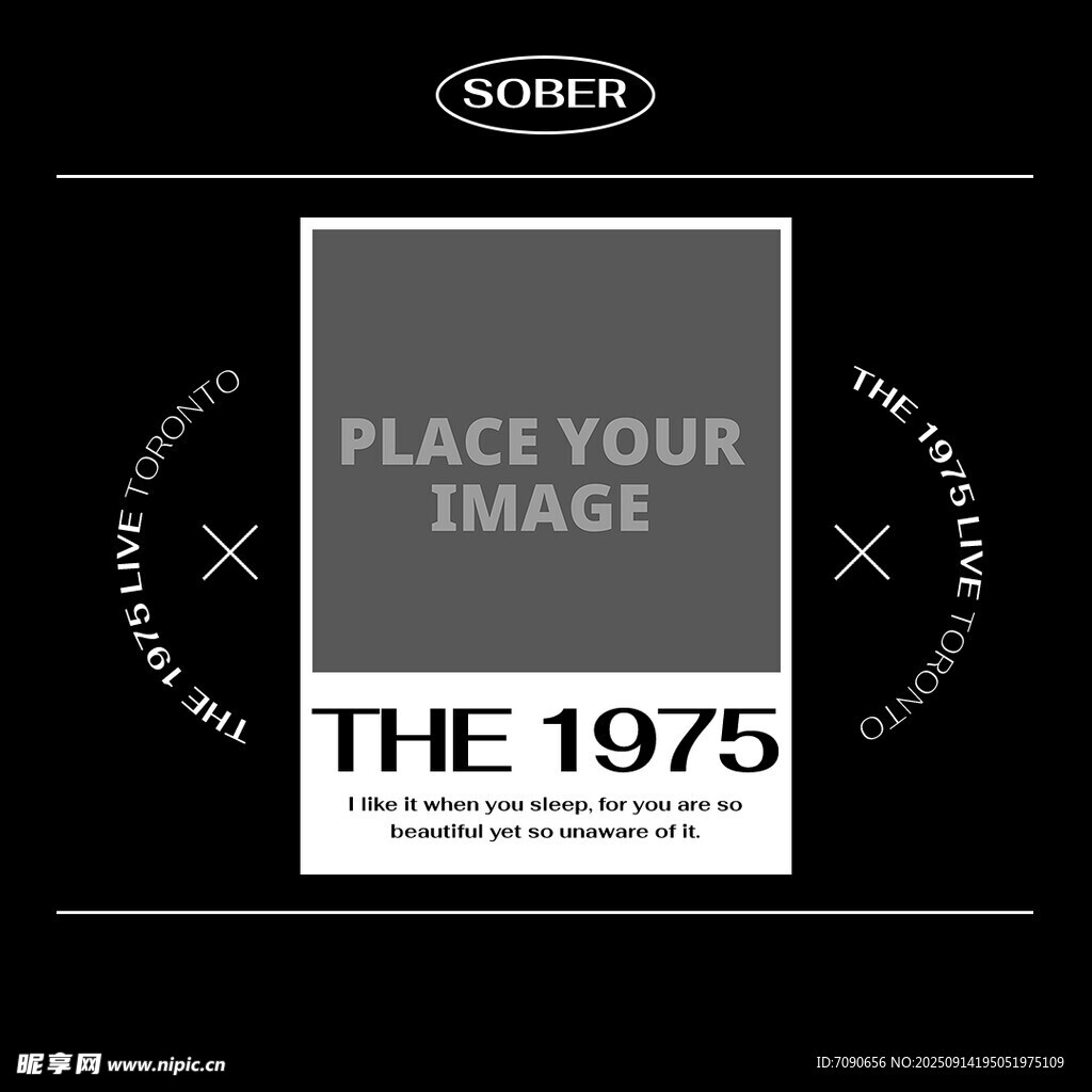 1975风格图片占位模板