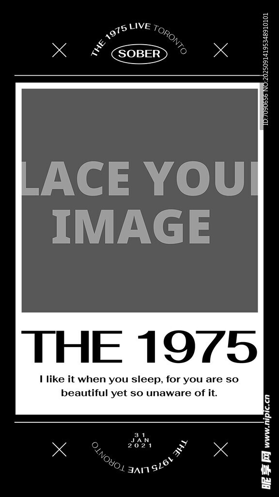 The 1975乐队宣传图