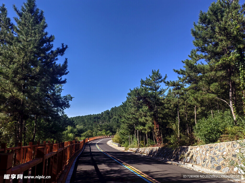山间公路风景
