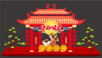 中秋国庆美陈