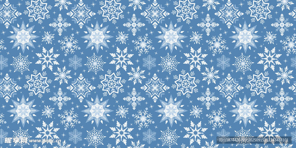 雪花图案 