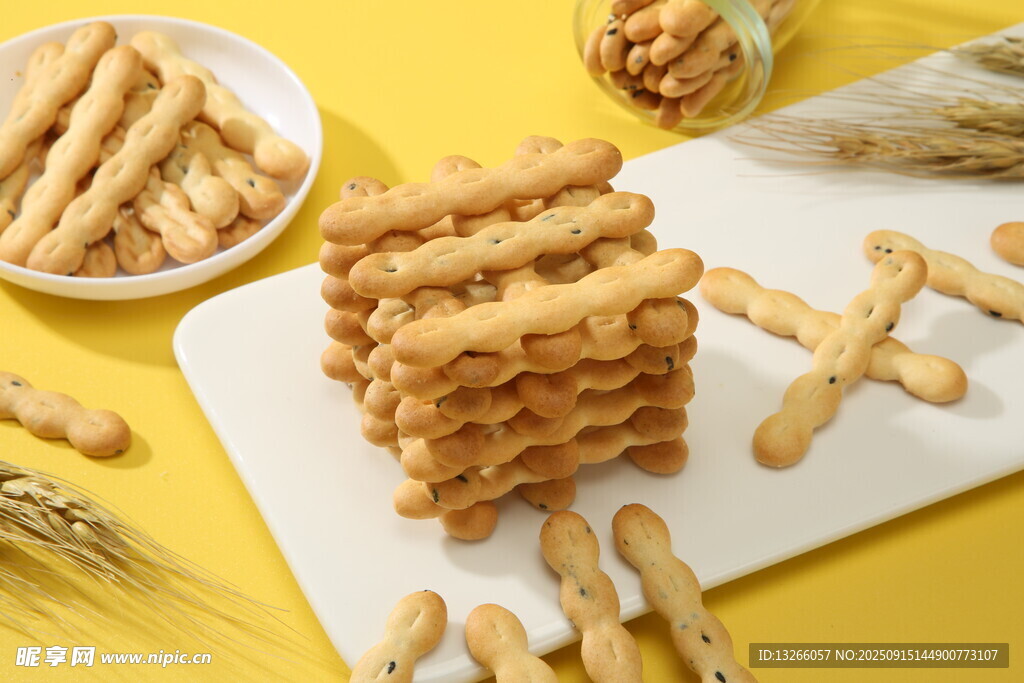 美味堆叠饼干 诱人小食