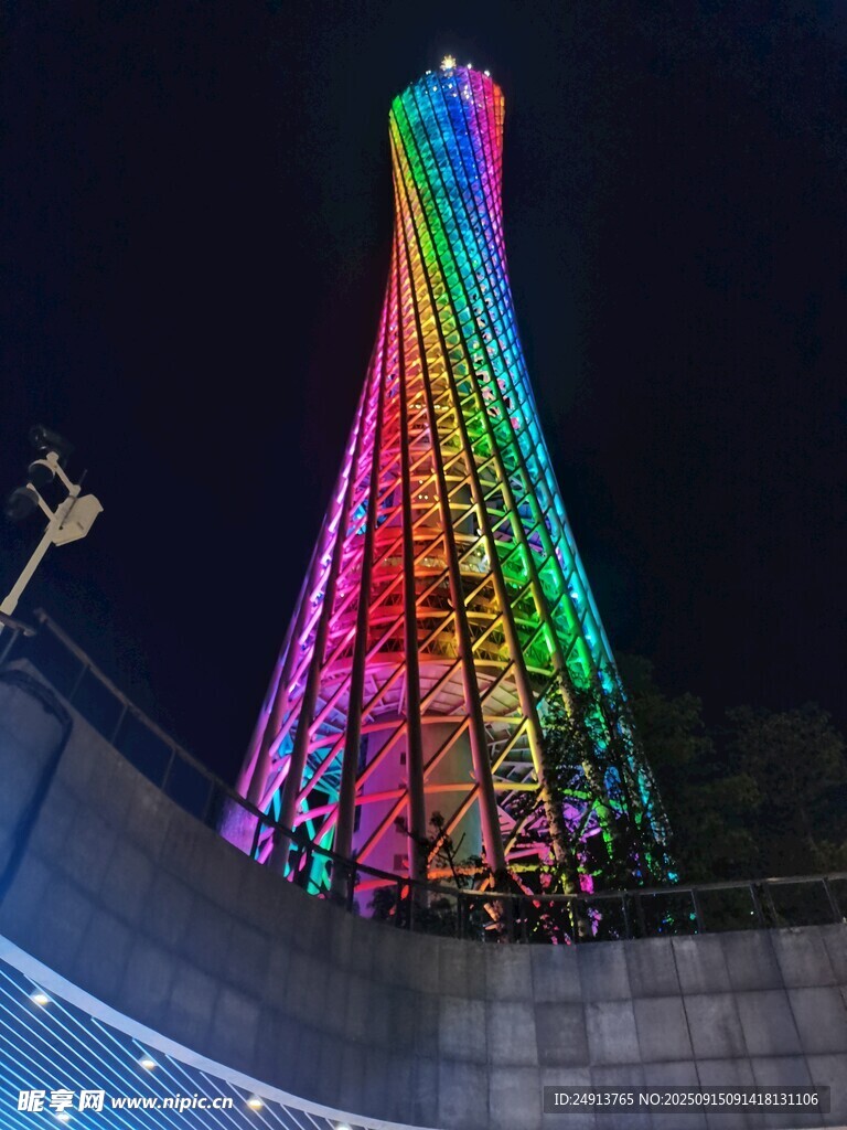广州塔 仰视