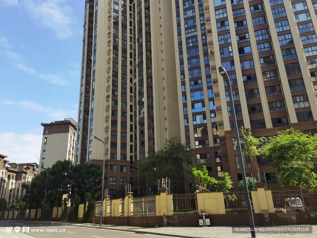 高层住宅外观景观