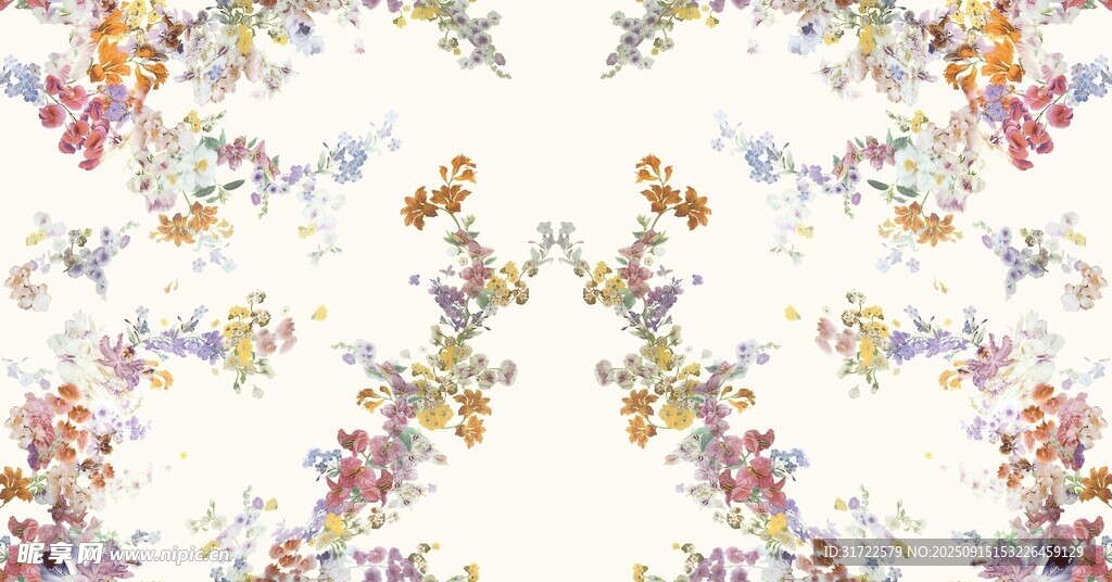 手绘花