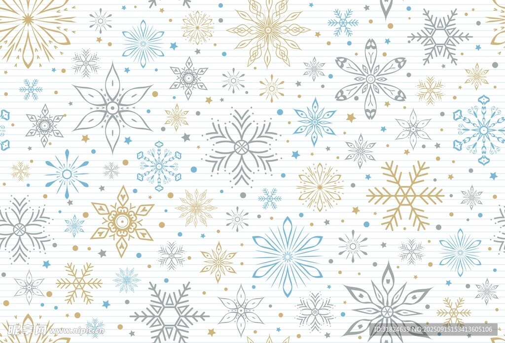 雪花图案
