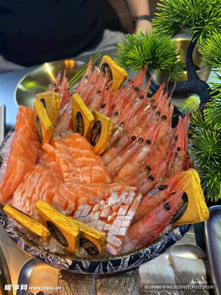 丰盛海鲜拼盘
