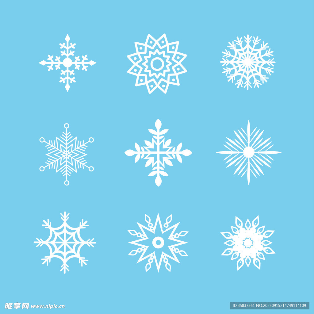雪花图案