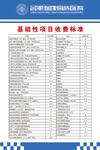 医院价格公示