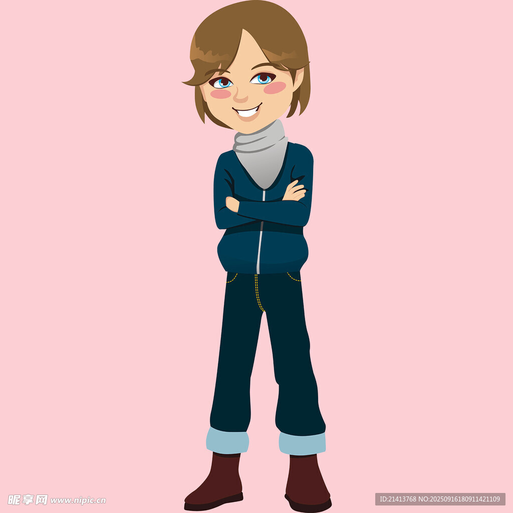 卡通女孩