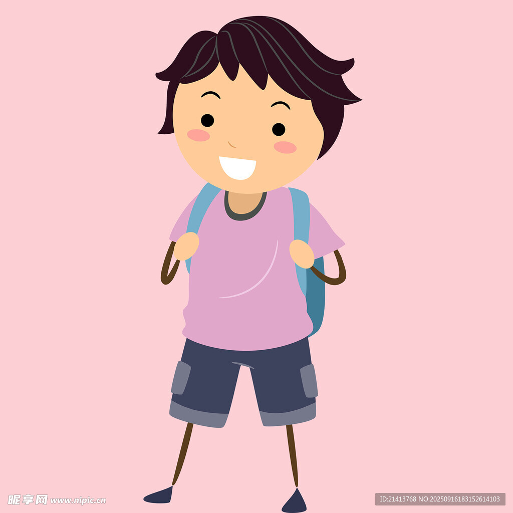 小男孩书包