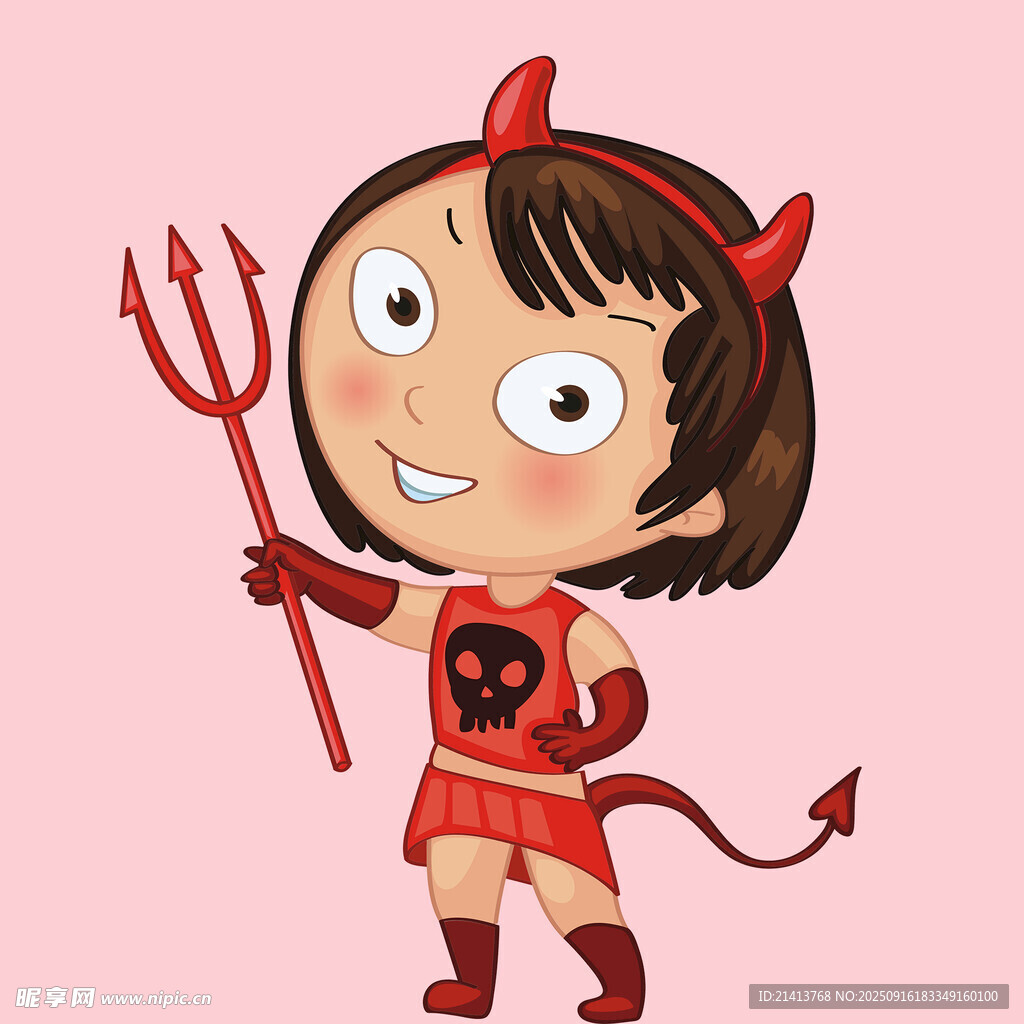 小恶魔女孩