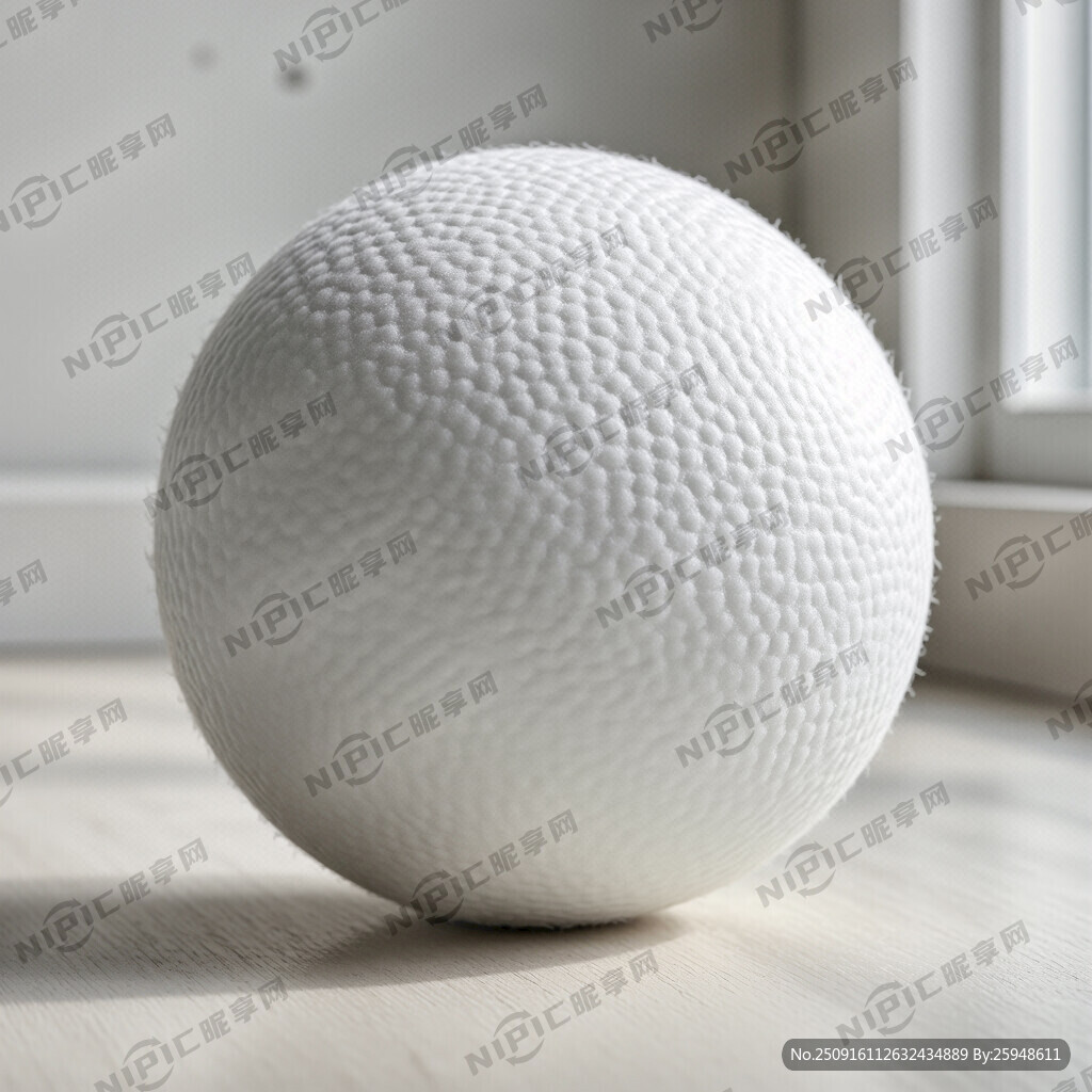 一个标准的网球 北京是白色