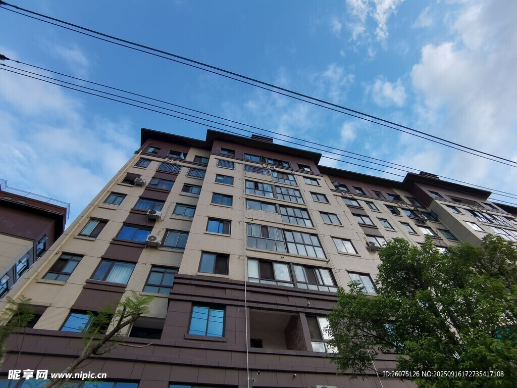 多层住宅建筑外观