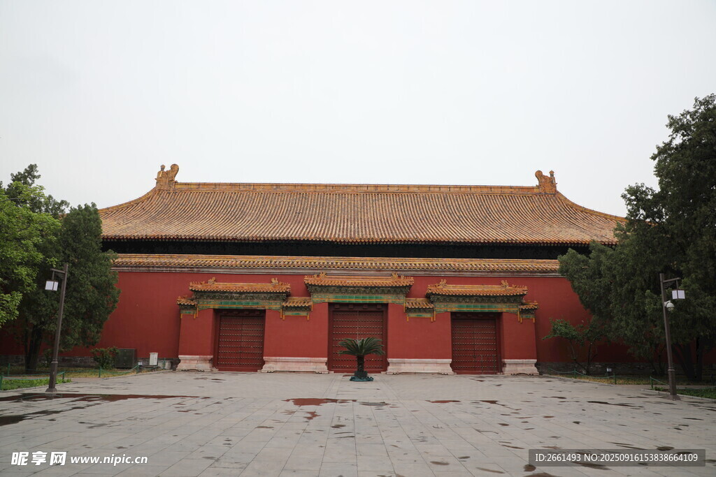 故宫宫门建筑景观