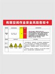 有限空间作业安全风险告知