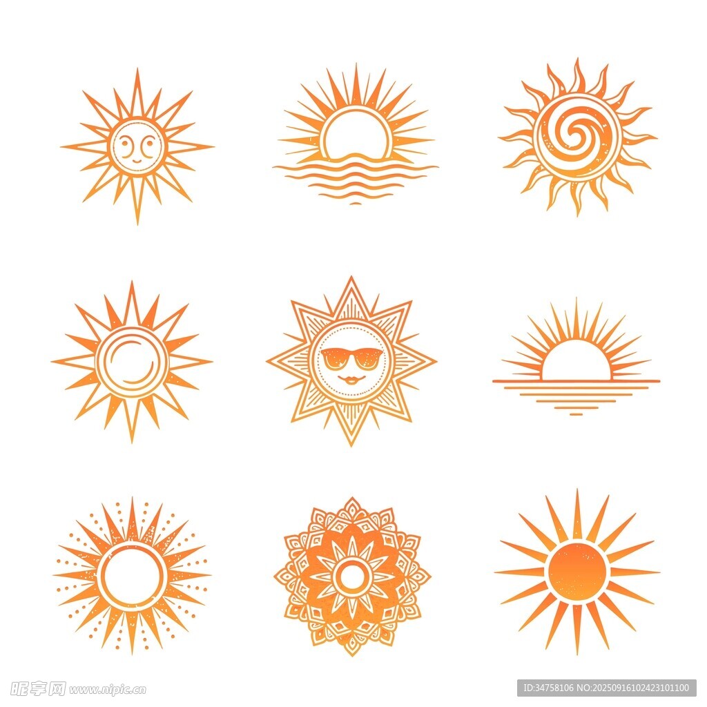 太阳图标