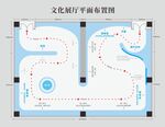 企业文化展厅平面布置图