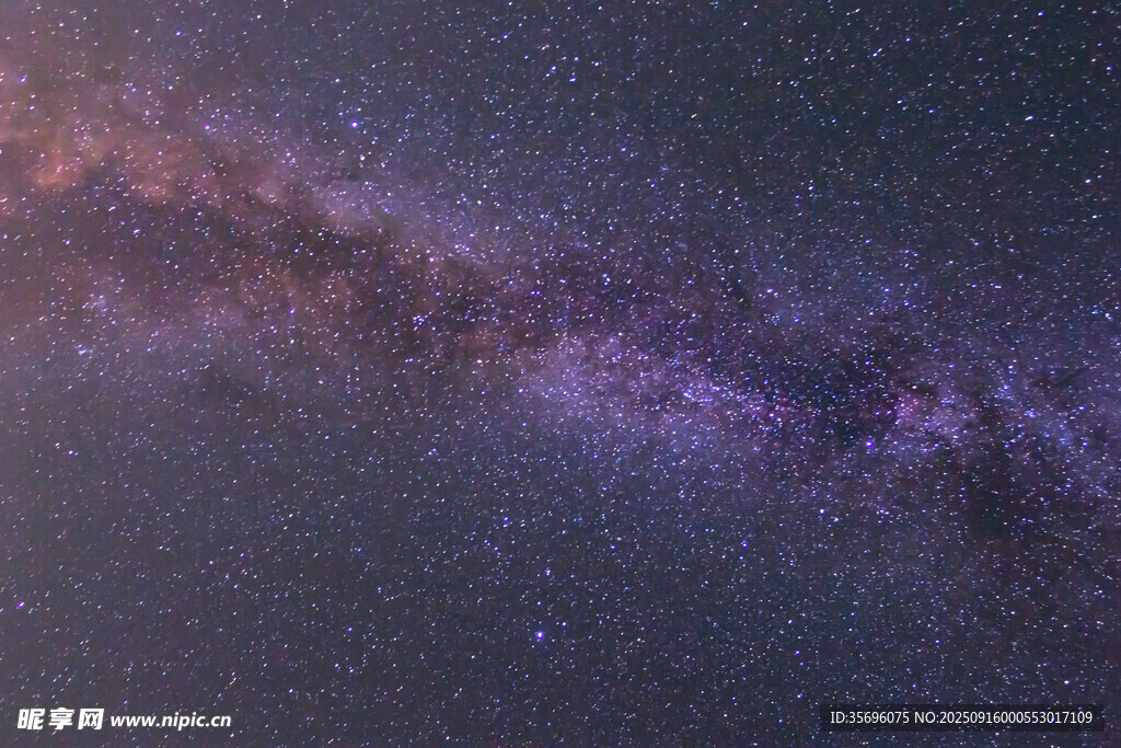 璀璨星河夜空美景
