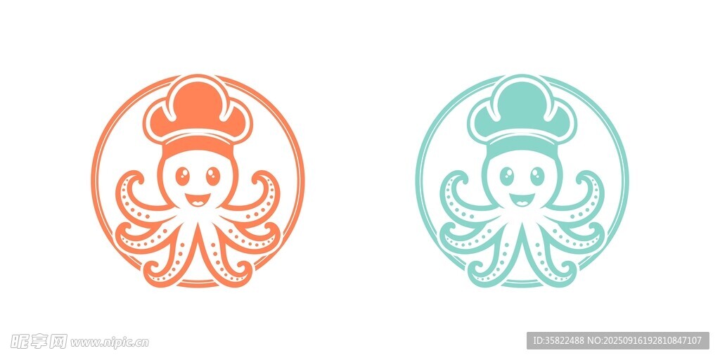 章鱼logo