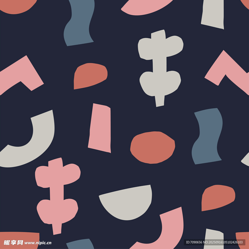 几何抽象图案背景设计